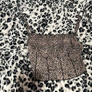 Leopard Print Women's Top